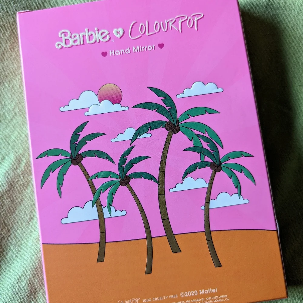 BNIB ColourPop x Barbie Hand Mirror - Picture 3 of 3